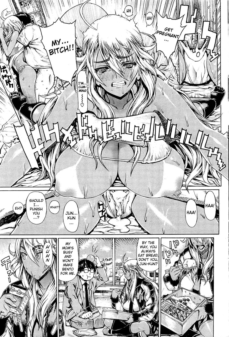 Hentai Manga Comic-Blonde Delinquent-Read-19